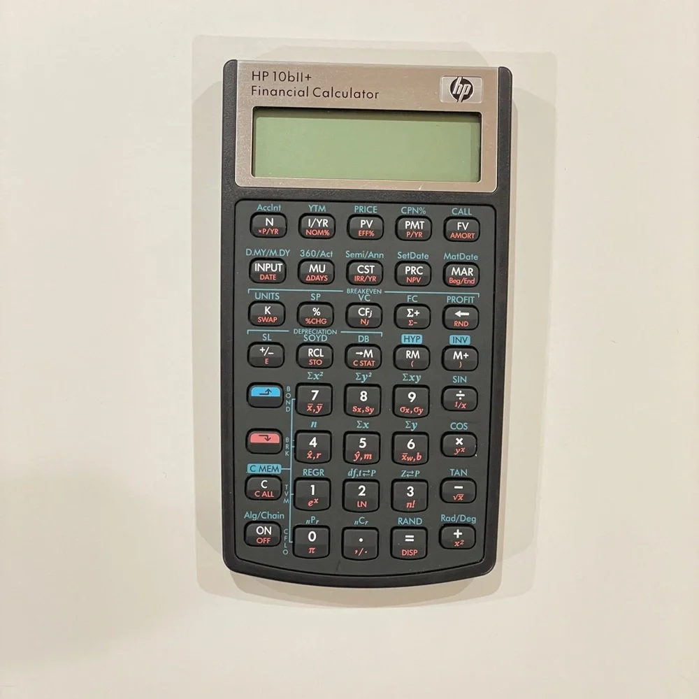 HP 10bII+ Financial Calculator